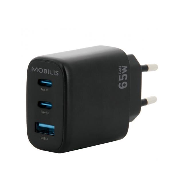 WALL CHARGER - 65W - 1 USB-A USB-C