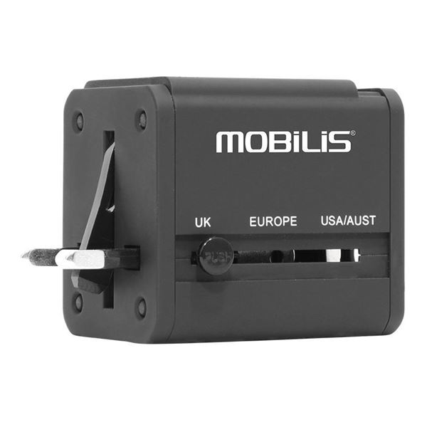 WORLDWIDE TRAVEL ADAPTOR 2 USB