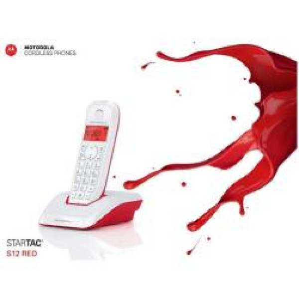 DECT MOTOROLA SERIE S12 ROJO