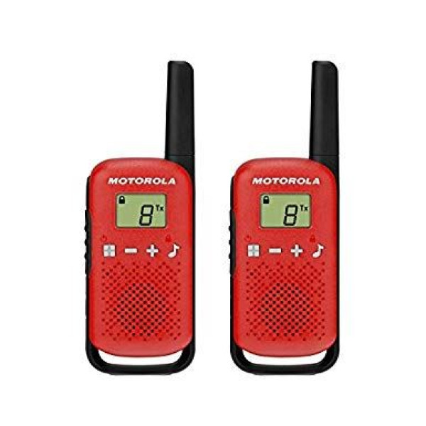 WALKIE TALKIES MOTOROLA T42 RED