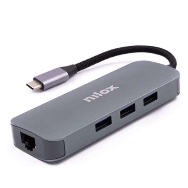 DOCK TYPE C 3USB3.0 2HDMI VGA RJ45