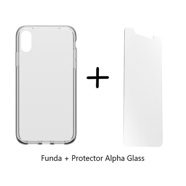 CP SKIN+ALPHA GLASS IPHONE X/XS