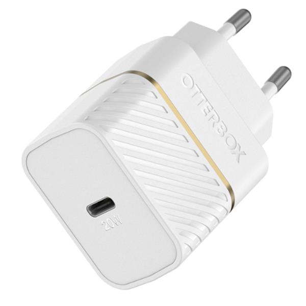 OB WALL CHARGER 20W 1XUSB-C WHITE