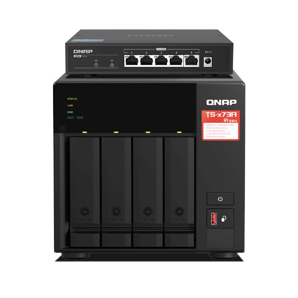 4-BAY NAS, AMD RYZ