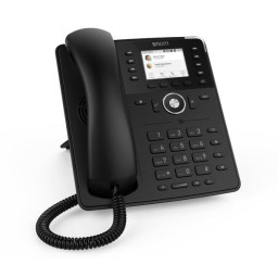 TELEFONO SNOM D735 W/O PS BLACK