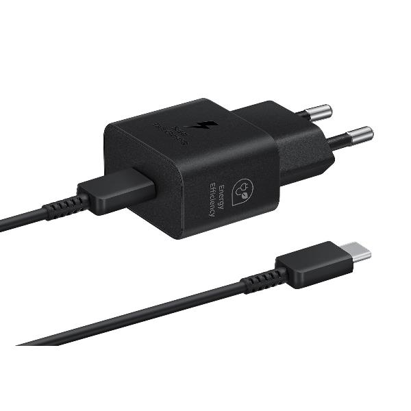 CARGADOR RAPIDO 25W USB-C BLACK