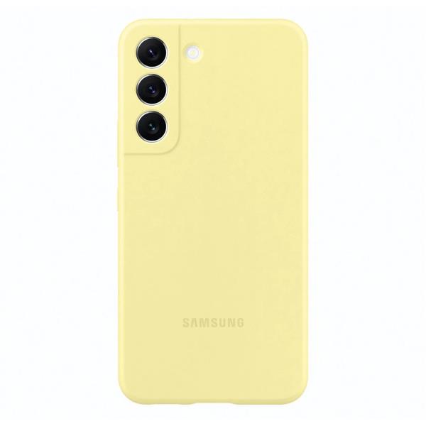 SILICONE COVER S22 YELLOW