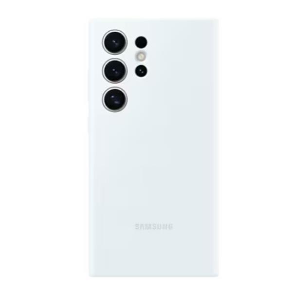 FUNDA SILICONA BLANCA S24 ULTRA