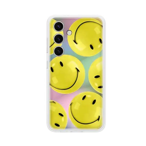 FUNDA SMILEY AMARILLA  S24+