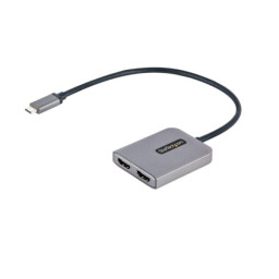 HUB MST USB C A 2X HDMI 4K