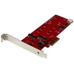 TARJETA M.2 PCI-E PARA 2 SSD