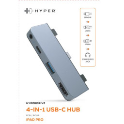 HUB USB-C HYPER 4EN1 IPAD PRO/AIR G