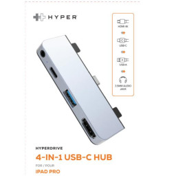 HUB USB-C HYPER 4EN1 IPAD PRO/AIR P