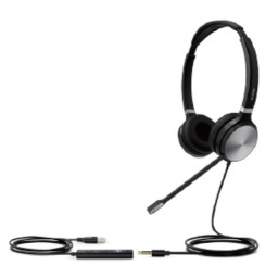 AURICULARES BIAURALES USB/JACK 3