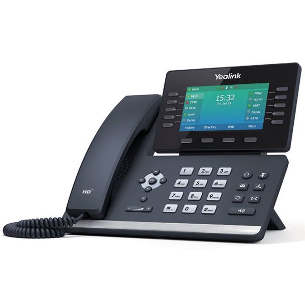 TELEFONO IP POE PANTALLA T54W