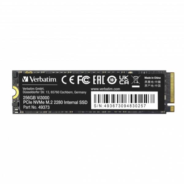VI3000 PCIE NVME M.2 SSD 256GB