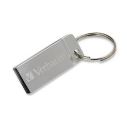 METAL EX USB 2.0 DRIVE SILVER 64GB