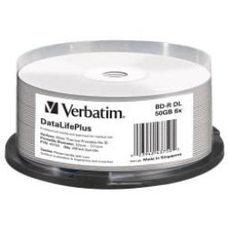 BD-R 50GB 6X 25PACK SPINDLE