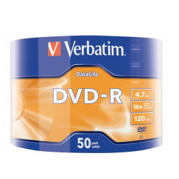 DVD-R 4.7GB 16X MATT SIVER PACK50